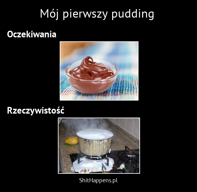 Mój pierwszy pudding
